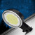 80W LED Outdoor Light Sensing IP65 Waterproof Wall Lamp Garden Courtyard Street Light(White Light)