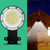 80W LED Outdoor Light Sensing IP65 Waterproof Wall Lamp Garden Courtyard Street Light(White Light)