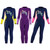 DIVE&SAIL Children Warm Swimsuit One-piece Wetsuit Long Sleeve Cold-proof Snorkeling Surfing Suit, Size: M(Pink)