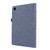 For Samsung Galaxy Tab A7 (2020) Horizontal Flip TPU + Fabric PU Leather Protective Case with Card Slots & Holder(DeepBlue)