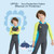 DIVE&SAIL Children Diving Suit Outdoor Long-sleeved One-piece Swimsuit Sunscreen Swimwear, Size: M(Boys Dark Gray)