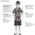 DIVE&SAIL Children Diving Suit Outdoor Long-sleeved One-piece Swimsuit Sunscreen Swimwear, Size: S(Boys Dark Gray)