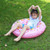 10 PCS Cartoon Pattern Double Airbag Thickened Inflatable Swimming Ring Crystal Swimming Ring, Size:50 cm(Pink) 10 PCS Cartoon Pattern Double Airbag Thickened Inflatable Swimming Ring Crystal Swimming Ring, Size:50 cm(Pink)