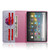 For Amazon Kindle Fire HD 8 (2020) / HD 8 Plus (2020) 3D Colored Drawing Horizontal Flip Leather Case with Holder & Card Slot & Wallet(Purple Orchid)