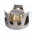 Outdoor Camping Alcohol Stove Vaporized Liquid Alcohol Atove Mini Alcohol Stove Portable Creative Alcohol Stove(Gray)
