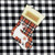 Christmas Ornaments Pendant Christmas Elk Stocking Gift Bag Candy Bag(White)