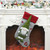 Christmas Decorations Faceless Doll Socks Gift Bag Christmas Tree Pendant(Grey)