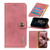 For Samsung Galaxy M31s KHAZNEH Cowhide Texture Horizontal Flip Leather Case with Holder & Card Slots & Wallet(Pink)