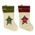 Christmas Ornaments Christmas Stocking Gift Bag Candy Bag(Red)