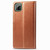 For OPPO Realme C11 Retro Solid Color Leather Buckle Phone Case with Lanyard & Photo Frame & Card Slot & Wallet & Stand Function(Brown)