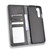 For OnePlus Nord Magnetic Buckle Retro Crazy Horse Texture Horizontal Flip Leather Case with Holder & Card Slots & Photo Frame(Black)