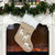 Christmas Elk Socks Ornaments Candy Gift Bags Holiday Decorations(Yellow)