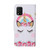 For Xiaomi Mi 10 Lite 5G Colored Drawing Pattern Horizontal Flip Leather Case with Holder & Card Slots & Wallet(Crown Unicorn)