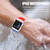 SANDA CR11 1.3 inch Screen Smart Watch IP68 Waterproof,Support Call Reminder /Heart Rate Monitoring/Blood Pressure Monitoring/Sedentary Reminder(Red Bue)