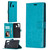 For Samsung Galaxy A21 Crazy Horse Texture Horizontal Flip Leather Case with Holder & Card Slots & Wallet & Photo Frame(Blue)