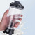 Coffee Milk Shake Electric Stirring Cup Simple Shake Cup, Capacity:350ml(Black)