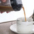 Coffee Milk Shake Electric Stirring Cup Simple Shake Cup, Capacity:350ml(Black)