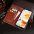 For LG K61 idewei Crazy Horse Texture Horizontal Flip Leather Case with Holder & Card Slots & Wallet(Yellow)