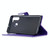 For Samsung Galaxy A21 Crazy Horse Texture Horizontal Flip Leather Case with Holder & Card Slots & Wallet & Photo Frame(Purple)