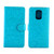 For Xiaomi Redmi Note 9 Pro/Note 9S Crazy Horse Texture Leather Horizontal Flip Protective Case with Holder & Card Slots & Wallet & Photo Frame(Sky Blue)