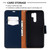 For Xiaomi Redmi 9 Litchi Texture Pure Color Horizontal Flip PU Leather Case with Holder & Card Slots & Wallet & Lanyard(Dark Blue)