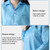 Electronic Factory Anti Static Blue Dust-free Clothing Stripe Dust-proof Clothing, Size:XXL(Yellow)