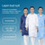 Electronic Factory Anti Static Blue Dust-free Clothing Stripe Dust-proof Clothing, Size:XXL(Yellow)