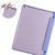 For iPad Air / Air 2 / 9.7 (2017) & (2018) 3-folding Horizontal Flip PU Leather + Shockproof TPU Case with Holder & Pen Slot(Lavender Purple)