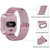 For Fitbit Versa 2 / Fitbit Versa / Fitbit Versa Lite Milanese Watch Band,, Small Size: 2.3x22.5cm(Navy)