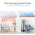 Bedroom Wall-Mounted Baby Universal Anti-Straight Blowing Air Conditioning Windshield Wind Deflector Shroud, Thickened Version