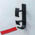 5 PCS Creative Hook for Bathroom Wall-mounted Washbasin, Color:Black Sand (Double-sided Tape)