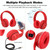 L350 Foldable Wireless Sports Stereo Bluetooth Headset, Supports IOS Power Display & HD Calling & FM & TF Card & 3.5mm AUX (Brown)