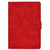 For iPad mini 5 / 4 / 3 / 2 / 1 Cowhide Texture Horizontal Flip Leather Case with Holder & Card Slots & Sleep / Wake-up Function(Red)