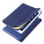 For iPad Air / Air 2 / 9.7 (2017) & (2018) 3-folding Horizontal Flip PU Leather + Shockproof TPU Case with Holder & Pen Slot(Dark Blue)