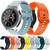 22mm For Huawei Watch GT2e/GT/GT2 46MM Color Buckle Silicone Watch Band (White)