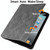 For iPad Mini 5 / 4 DG.MING See Series Horizontal Flip Leather Case with Holder & Pen Holder(Grey)