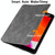 For iPad 10.2 2021 / 2020 / 2019 DG.MING See Series Horizontal Flip Leather Case with Holder & Pen Holder(Grey)