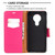 For Nokia 5.3 Litchi Texture Pure Color Horizontal Flip Leather Case with Holder & Card Slots & Wallet & Lanyard(Rose Red)