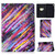 For Huawei MatePad T 8 Voltage Painted Pattern Tablet PC Protective Leather Case with Bracket & Card Slots & Anti-skid Strip(Meteor)