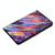 For Samsung Galaxy Tab A 8.0 (2019) T290 / T295 Voltage Painted Pattern Tablet PC Protective Leather Case with Bracket & Card Slots & Anti-skid Strip(Meteor)