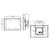 BHT-8000-GCLW-SS Brushed Stainless Steel Mirror Controlling Water/Gas Boiler Heating Energy-saving and Environmentally-friendly Smart Home Negative Display LCD Screen Round Room Thermostat with WiFi