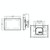 BHT-8000-GCLW Controlling Water/Gas Boiler Heating Energy-saving and Environmentally-friendly Smart Home Negative Display LCD Screen Round Room Thermostat with WiFi(Black)