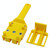 Straight Hole Punching Positioner Woodworking Tools(Yellow)