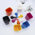 Suction Wall Toothpaste Toothbrush Holder Bathroom Shelf(Orange)