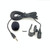 ZJ025MR Stick-on Clip-on Lavalier 3.5mm Jack Mono Microphone for Car GPS / Bluetooth Enabled Audio DVD External Mic, Cable Length: 3m