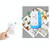 VOYE V009B Home Music Remote Control Wireless Doorbell with 38 Polyphony Sounds, US Plug (White)