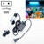 2 PCS 110V 9W UV Ultraviolet Algae Disinfection Fish Tank Lamp, US Plug