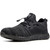 Jiefu Flying Knitted Air Permeable Insulating Steel Head Anti Smashing Shoes Anti Piercing Safety Labor Protection Shoes (Color:Grey Size:37)