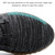 Jiefu Flying Knitted Air Permeable Insulating Steel Head Anti Smashing Shoes Anti Piercing Safety Labor Protection Shoes (Color:Grey Size:37)