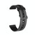 22mm For Huawei Watch GT2e / GT / GT2 46MM Striped Silicone Watch Band(Black Gary)